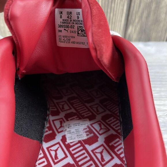 Puma Suede Classic Tones Lace Up  Mens Red Sneakers Casual Shoes 38955002 Sz: 9 - Picture 12 of 16